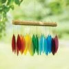 Glass Rainbow Wind Chimes 2 Glass Rainbow Wind Chimes -Garden Serie Store 8610171 1019 tif
