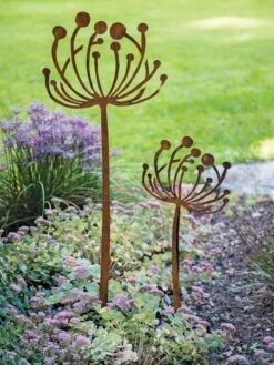 Queen Anne's Lace Garden Stake Set Of 2 -Garden Serie Store 8610210 0105 tif