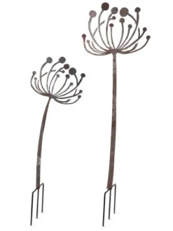 Queen Anne's Lace Garden Stake Set Of 2 -Garden Serie Store 8610210 8091 tif