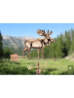 Moose With Arrow Weathervane -Garden Serie Store 8610229 01v