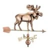 Moose With Arrow Weathervane -Garden Serie Store 8610229 02v moose with arrow copper weathervane
