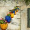 Bright Pots Outdoor Wall Art, -Garden Serie Store 8610267 02V jpg