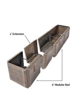 Corten Steel Modular Raised Bed, 2'x6' 15 Corten Steel Modular Raised Bed, 2'x6' -Garden Serie Store 8610701 4010 tif 1