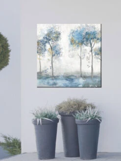 Glimmering Mist Outdoor Wall Art