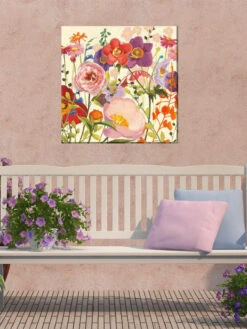 Spring Frolic Outdoor Wall Art