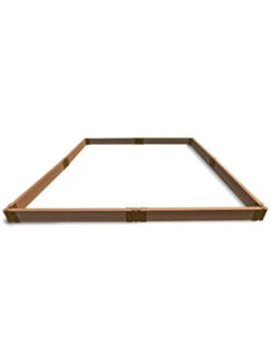 Classic Sienna Composite Raised Bed, 5-1/2" High With 2" Boards -Garden Serie Store 8610836 01v