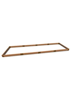 Classic Sienna Composite Raised Bed, 5-1/2" High With 2" Boards -Garden Serie Store 8610837 01v