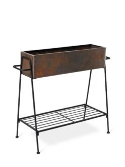 Rectangular Corten Planter And Stand -Garden Serie Store 8611028 1245 tif