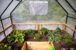 Garden In A Box With Greenhouse, 8' X 8' -Garden Serie Store 8611033 04V jpg