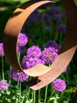 Corten Circle Garden Sculpture 11 Corten Circle Garden Sculpture -Garden Serie Store 8611061 157 tif
