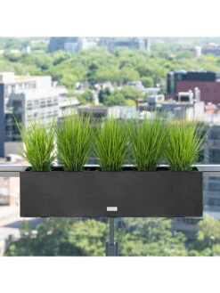 Veradek Metallic Series Railing Planters -Garden Serie Store 8611610 05v