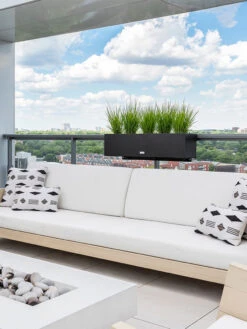 Veradek Metallic Series Railing Planters -Garden Serie Store 8611610 06v