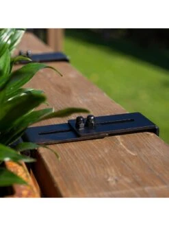 Veradek Metallic Series Corten Steel Railing Planters -Garden Serie Store 8611611 01v