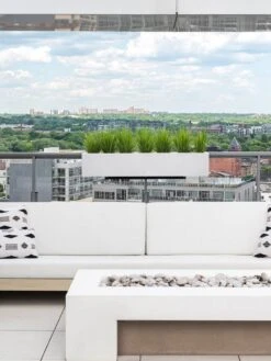 Veradek Metallic Series Railing Planters -Garden Serie Store 8611612 27v