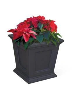 Fairfield Self-Watering Square Planter, 16” X 16” -Garden Serie Store 8611695 13V tif