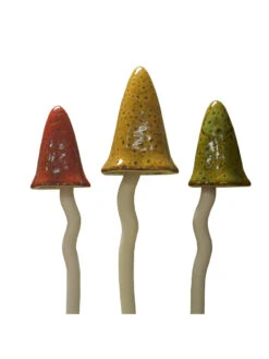 Potting Shed Tinkling Toadstool Sculptures, Set Of 3 -Garden Serie Store 8611730 au 02v potting shed tinkling toadstool sculptures set of 3 autumn