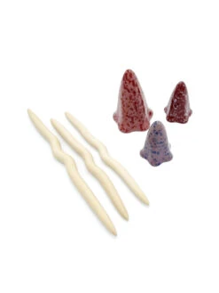 Potting Shed Tinkling Toadstool Sculptures, Set Of 3 -Garden Serie Store 8611730 spr 09v