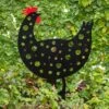 Chicken Friends Garden Stake 1 Chicken Friends Garden Stake -Garden Serie Store 8612015 070 tif