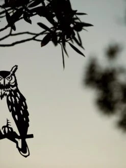Metalbird Great Horned Owl -Garden Serie Store 8612018 02V tif