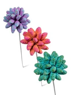 Dahlia Flower Garden Stakes Set -Garden Serie Store 8612055 5955 tif