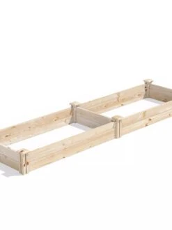 Pine Raised Garden Bed, 2' X 8' -Garden Serie Store 8612243 03V jpg