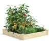 Pine Raised Garden Beds, 4'x4' -Garden Serie Store 8612249 02v pine raised garden bed 4x4 feet