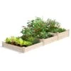 3-Tier Pine Raised Garden Bed, 4'x12' -Garden Serie Store 8612254 02v 3 tier pine raised garden bed 4x12 feet