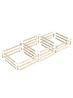 Tall 2-Tier Pine Raised Garden Bed, 4'x12' 10 Tall 2-Tier Pine Raised Garden Bed, 4'x12' -Garden Serie Store 8612258 01v