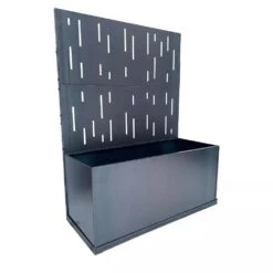 Nice Corten Trough Planters With Privacy Screen -Garden Serie Store 8612381 01V png