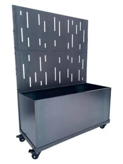 Nice Corten Trough Planters With Privacy Screen -Garden Serie Store 8612382 01V png