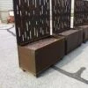 Nice Corten Trough Planters With Privacy Screen -Garden Serie Store 8612382 02V jpg