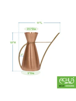 Achla Designs Copper Watering Carafe -Garden Serie Store 8612920 02v