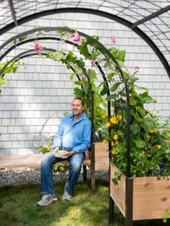 Cedar Bench Kit, Natural, 48" 9 Cedar Bench Kit, Natural, 48" -Garden Serie Store 8612976 0965