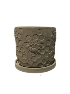 Concrete Honeycomb Bee Planter 9 Concrete Honeycomb Bee Planter -Garden Serie Store 8613044 01v