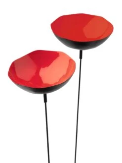 Red Poppy Sways, Set Of 5 -Garden Serie Store 8613343 519