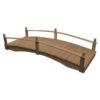 Acorn Garden Bridge Finished 4' X 8' -Garden Serie Store 8613401 01V acorn garden bridge finished 4 foot x 8 foot