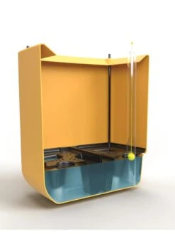 Oasis Self-Watering Tomato Planter With Trellis 14 Oasis Self-Watering Tomato Planter With Trellis -Garden Serie Store 8613440 crosssection