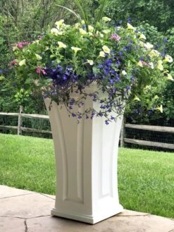 Cambridge Tall Planter, 28" Height -Garden Serie Store 8613524 13V