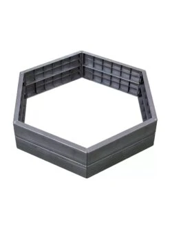 Modular Hexagon Raised Bed Kit, 21.5" 7 Modular Hexagon Raised Bed Kit, 21.5" -Garden Serie Store 8614244 02V 3 4 modular hexagon raised bed kit 21 inches 1