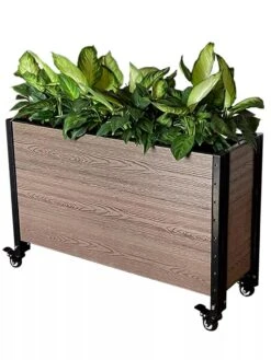 Mobile Deep Trough Planter -Garden Serie Store 8614263 02V