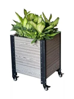 Mobile Deep Root Corner Planter -Garden Serie Store 8614266 01V