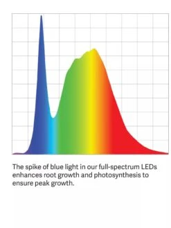 2-Tier SunLite® Garden -Garden Serie Store LED ColorSpectrum grid PDP 2
