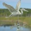 Verde Copper Heron Weathervane, Standard Size -Garden Serie Store comp 8593536