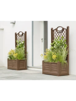 Separate Flower Box With Trellis 18 Separate Flower Box With Trellis -Garden Serie Store webimage 8613626 02V